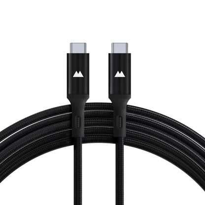 Samsung Galaxy Google Pixel certified charging cable USB-C to USB-C safe quick fast charging long-lasting cable Apple Macbook iPad laptops | 3m