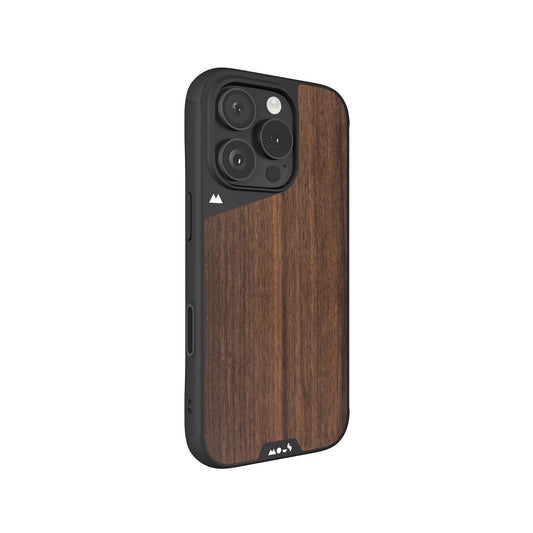 Walnut Protective Phone Case with Camera Control Button - Limitless